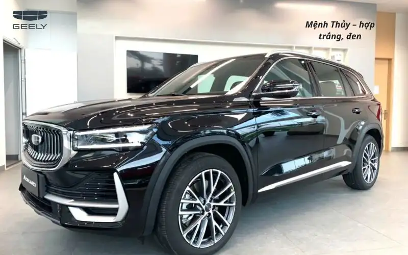 Mệnh Thủy – hợp trắng, đen